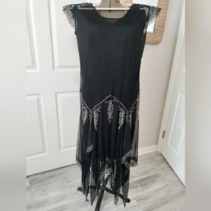 Double led evening dress cocktail dress